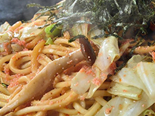 明太醤油バター<br>焼きそば